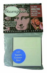 3.5 inch x 3.5 inch square Stampbord (Coaster) - pack of 4